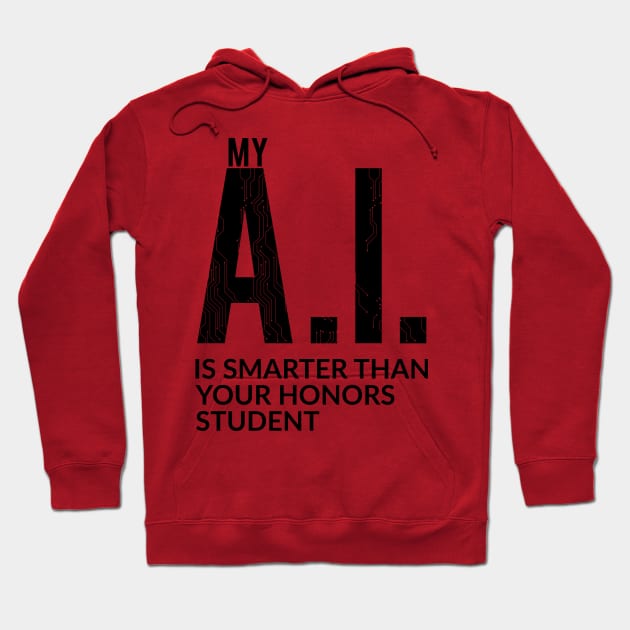 Artificial Intelligence Hoodie by PhoenixDamn